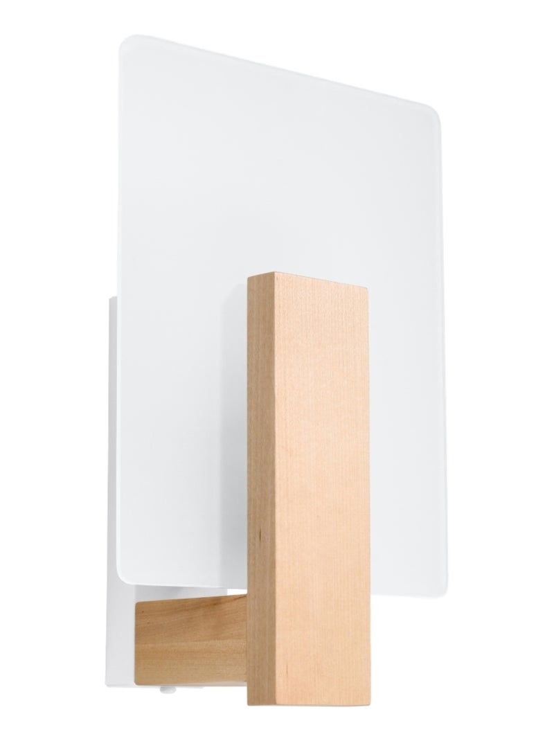 Applique Bois Bois Naturel E14 1 Lappo Marron - Kiabi