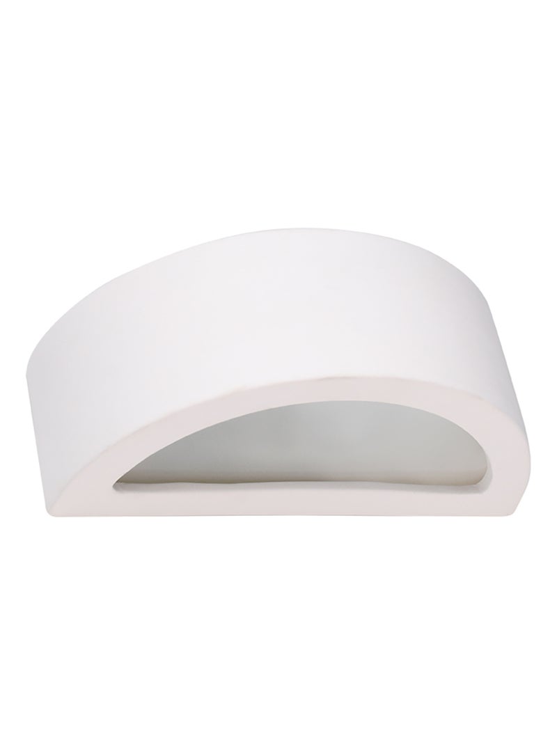 Applique Céramique Blanc E27 1 Atena 20 Blanc - Kiabi