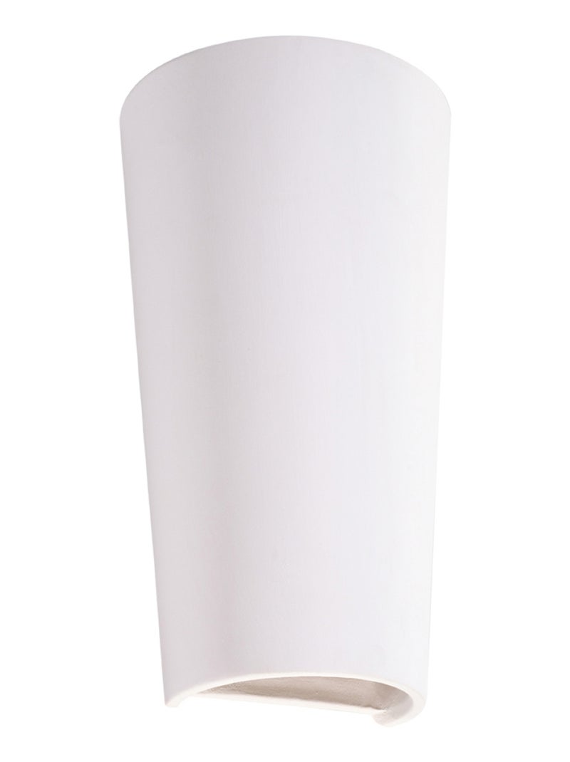 Applique Céramique Blanc E27 1 Lana Blanc - Kiabi