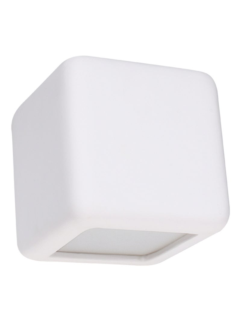 Applique Céramique Blanc E27 1 Nesta Blanc - Kiabi