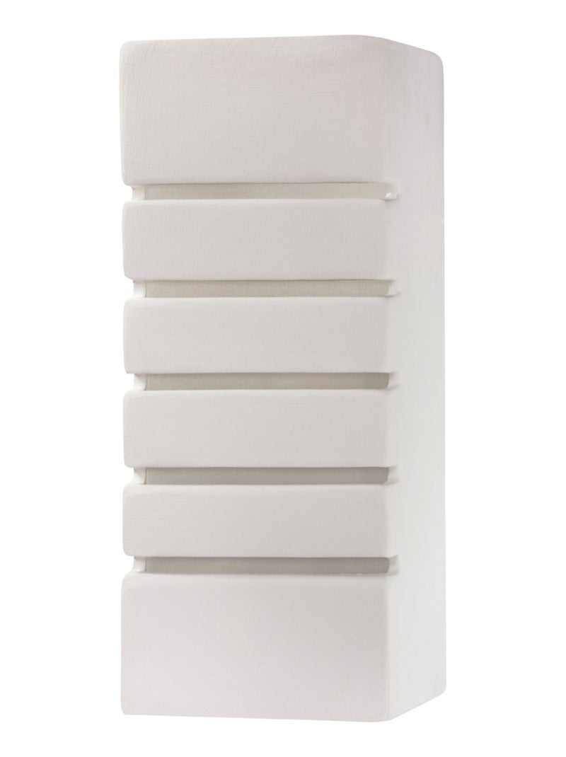 Applique Céramique Blanc E27 1 Samir Blanc - Kiabi