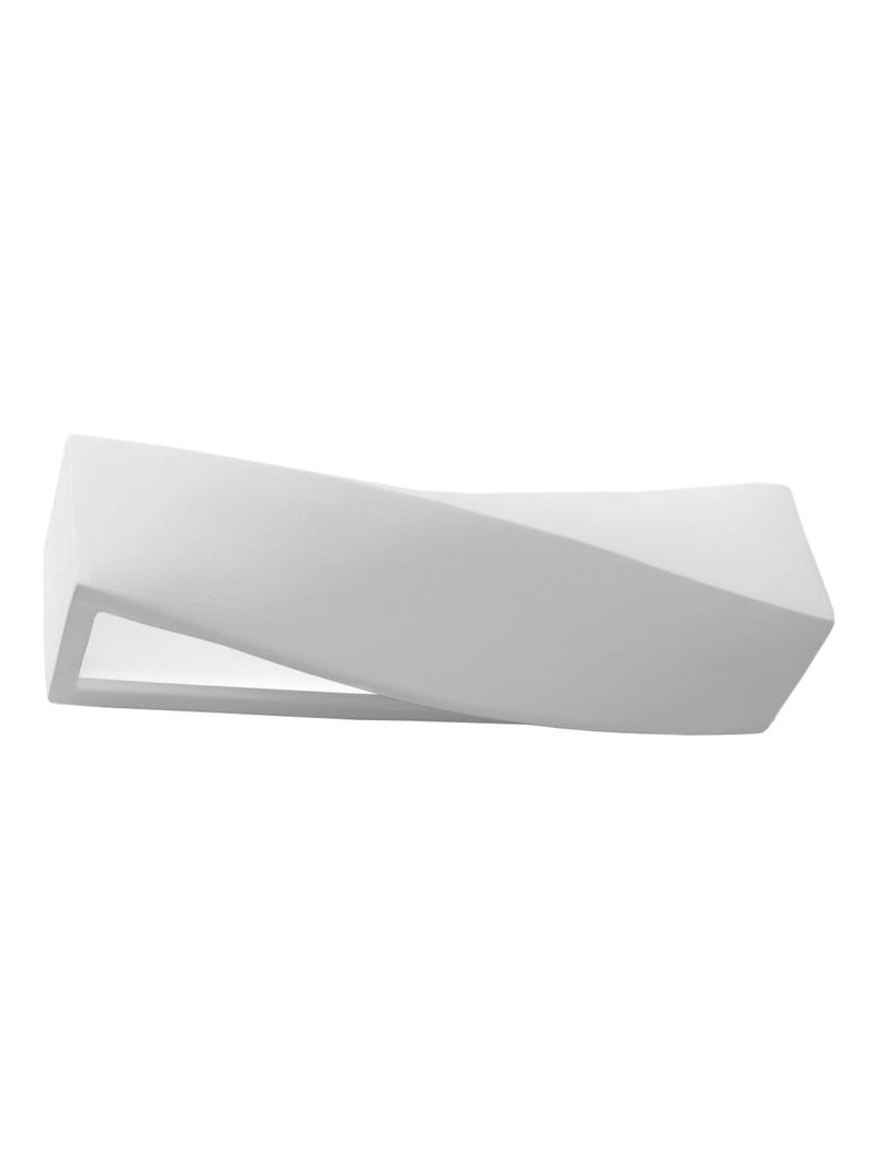 Applique Céramique Blanc E27 1 Sigma Blanc - Kiabi