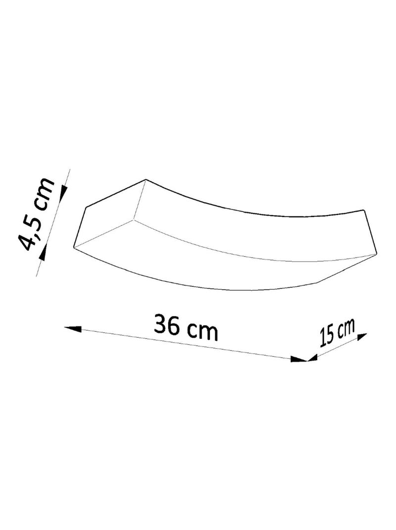 Applique Céramique Blanc G9 2 Hattor Blanc - Kiabi