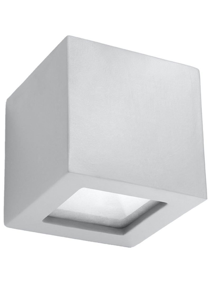Applique Céramique Gris E27 1 Leo Gris - Kiabi