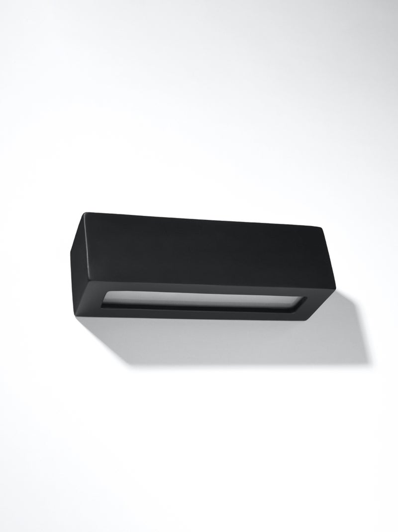 Applique Céramique Noir E27 1 Vega Noir - Kiabi