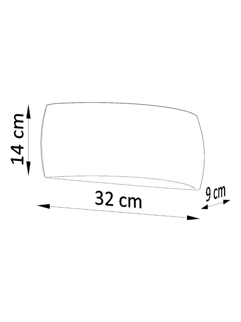 Applique Céramique Noir G9 1 Pontius Noir - Kiabi