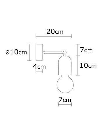 Applique Kayseri en bois