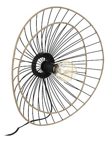 Applique métal Alara noir D45