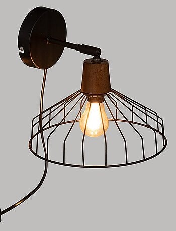 Applique métal Café noir D23