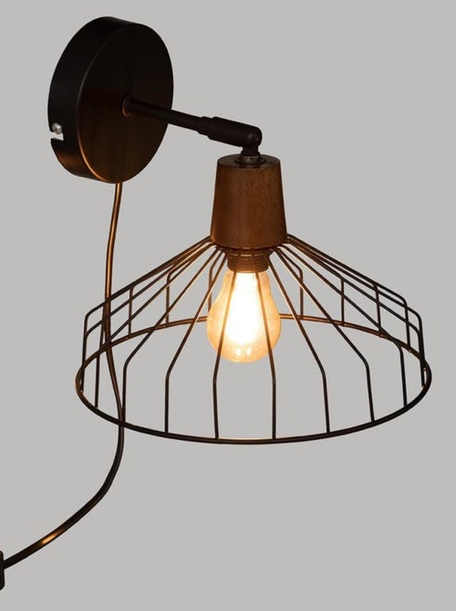 Applique métal Café noir D23 - Kiabi