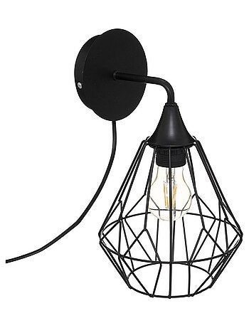 Applique métal Flave noir D19