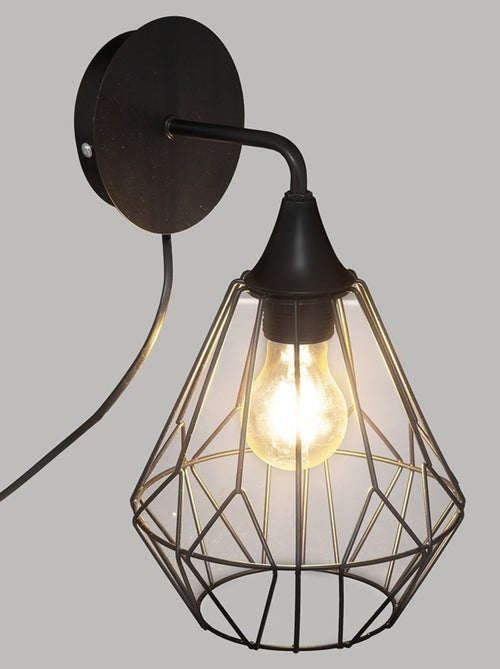 Applique métal Flave noir D19 - Kiabi