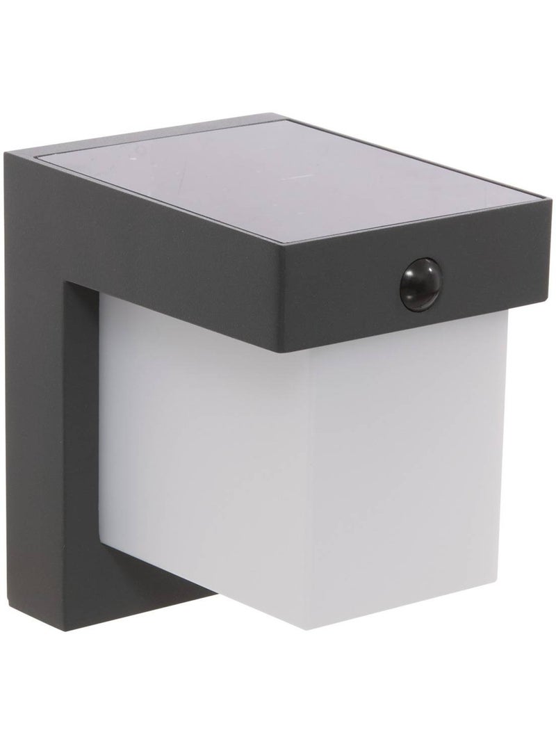 Applique murale aimantée solaire avec détecteur multy gris anthracite - Kiabi