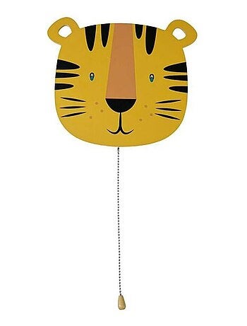 Applique murale bois tigre LED