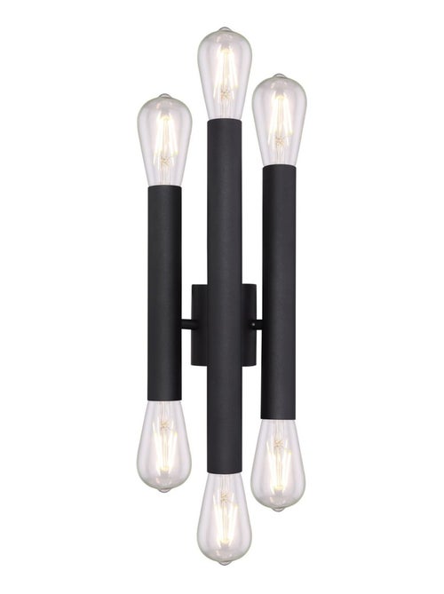 Applique murale cylindrique 6 lumières double faisceau UPOD - Kiabi