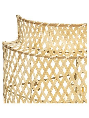 Applique murale en Bambou tressé