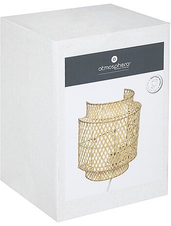 Applique murale en bambou tressé LIBY