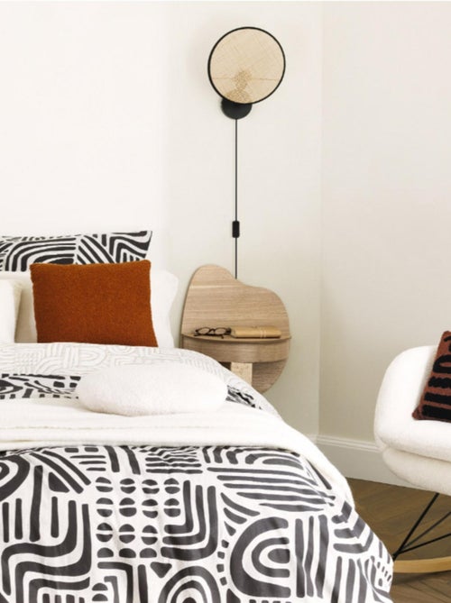 Applique murale en rotin - Kiabi