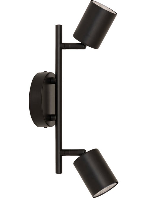 Applique murale métal 2 spots orientables VICO - Kiabi
