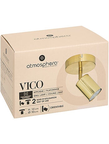 Applique murale métal spot orientable VICO