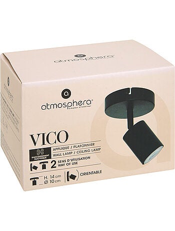 Applique murale métal spot orientable VICO
