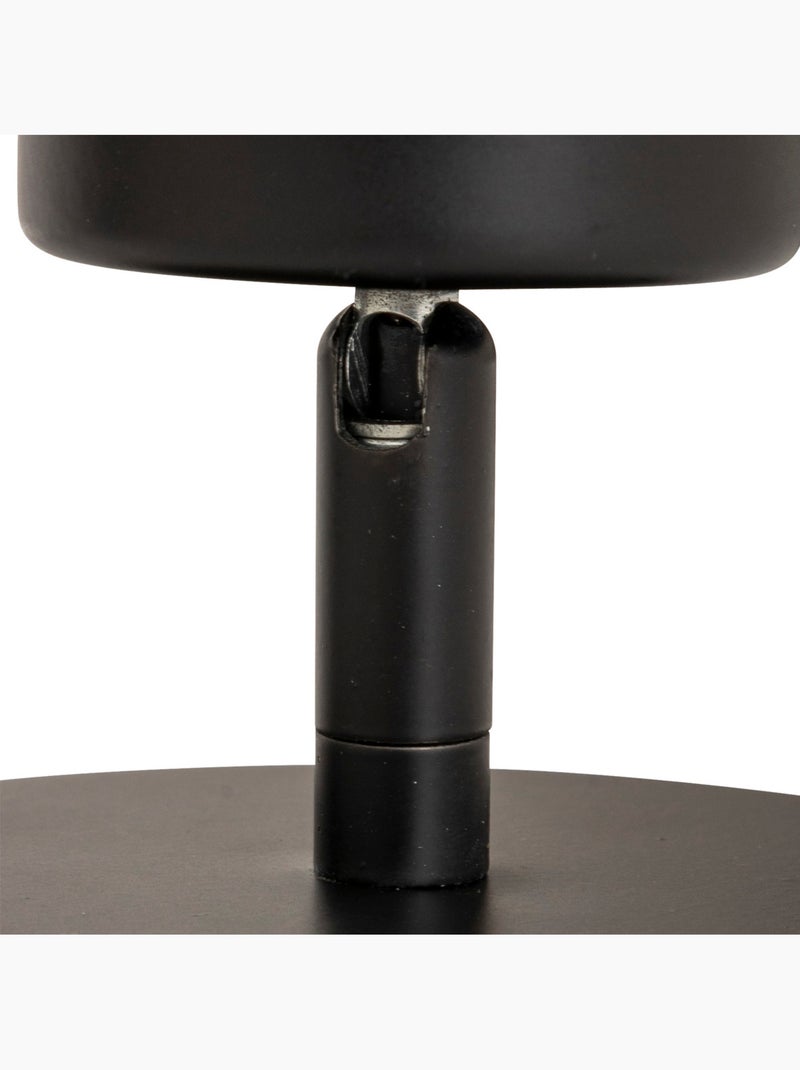 Applique murale métal spot orientable VICO Noir - Kiabi