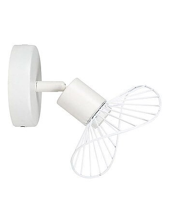 Applique spot orientable Capeline blanc
