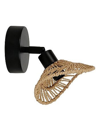 Applique spot orientable corde Ozana naturel