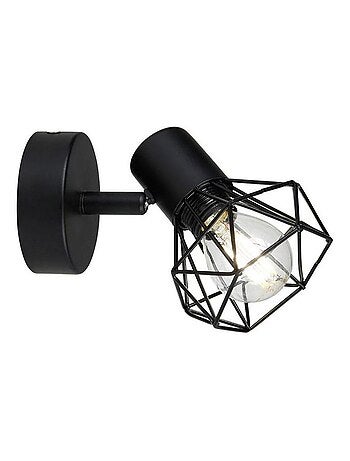 Applique spot orientable Diamont noir
