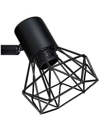 Applique spot orientable Diamont noir