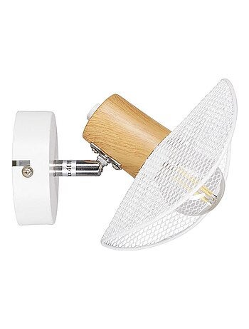 Applique spot orientable métal Hyde blanc