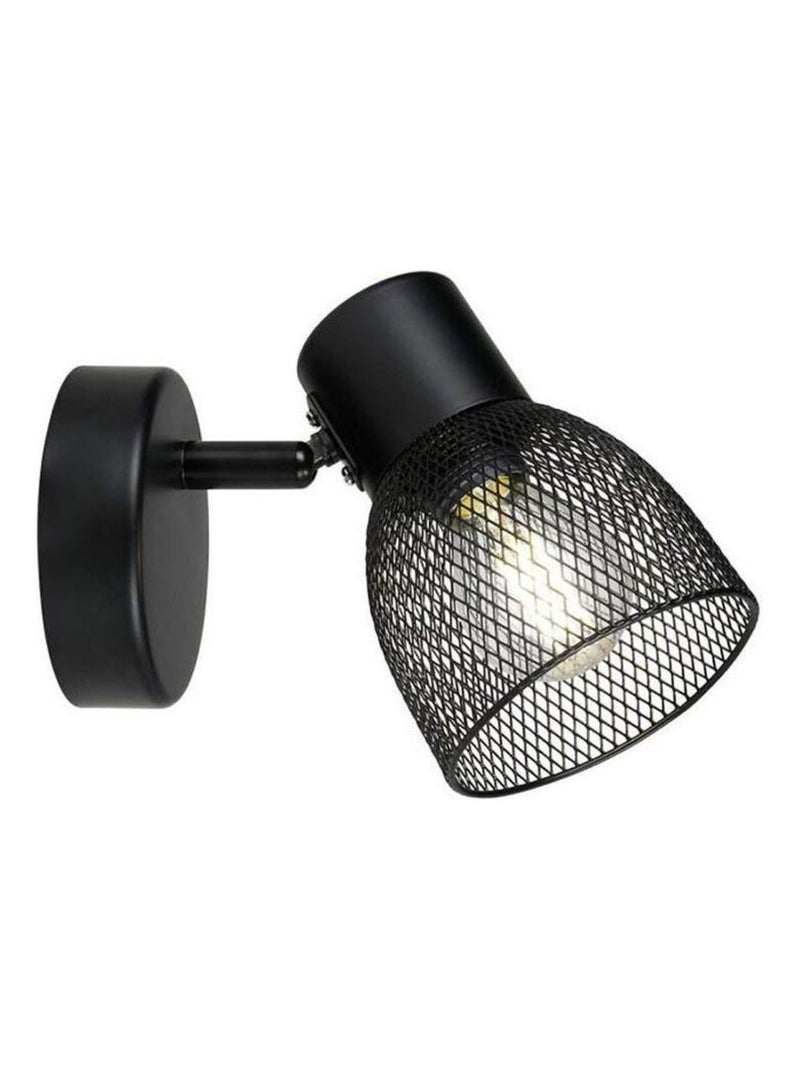 Applique spot orientable Phenix Noir - Kiabi