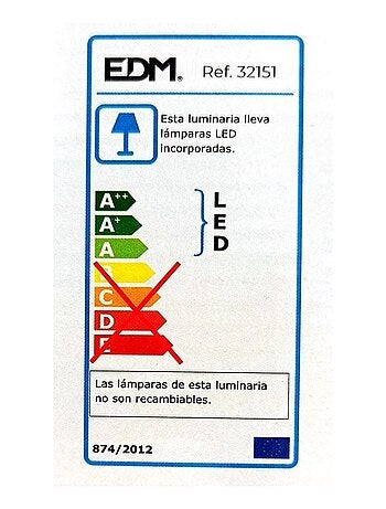 Applique surface LED