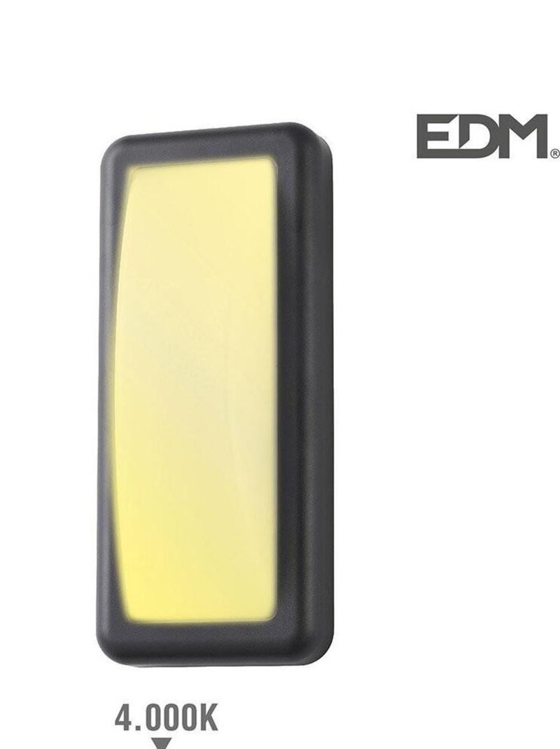 Applique surface LED Noir - Kiabi