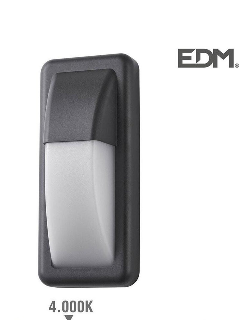 Applique surface LED verticale Noir - Kiabi
