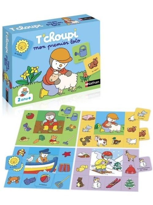 Apprendre à associer Loto T'choupi - Kiabi