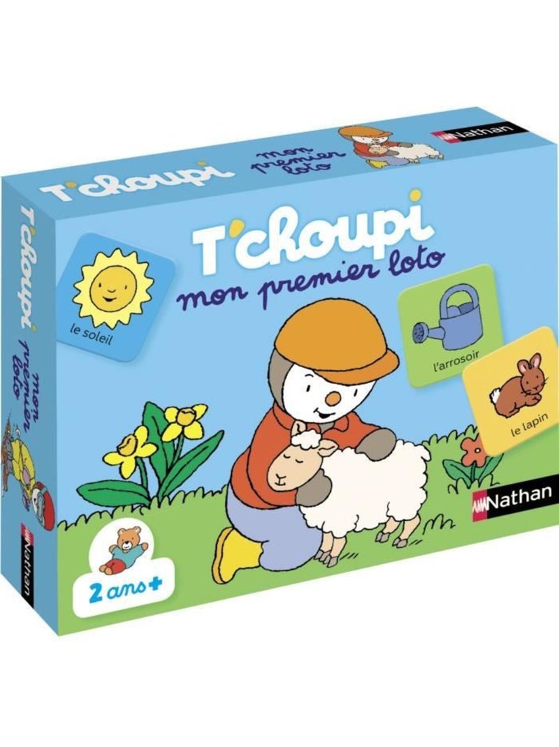 Apprendre à associer Loto T'choupi Bleu - Kiabi