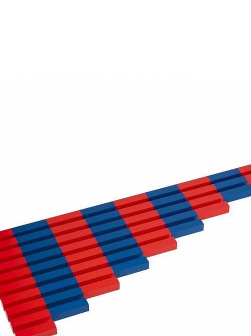 Apprendre à compter - Bâtons de chiffres - jeu Montessori - Kiabi