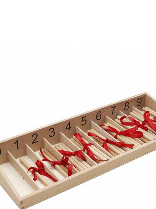 Apprendre à compter - Reconnaitre les chiffres - jeu Montessori - Kiabi