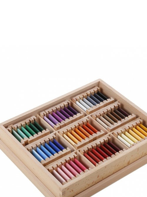 Apprendre les couleurs - jeu Montessori - Kiabi