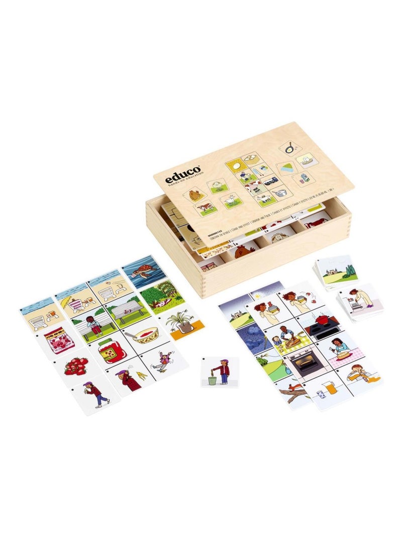 Apprendre Les Langues - Cause et effet - jeu Montessori N/A - Kiabi