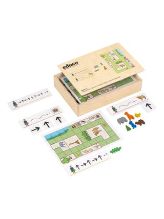 Apprendre Les Mathématiques - Codage Zoo - jeu Montessori