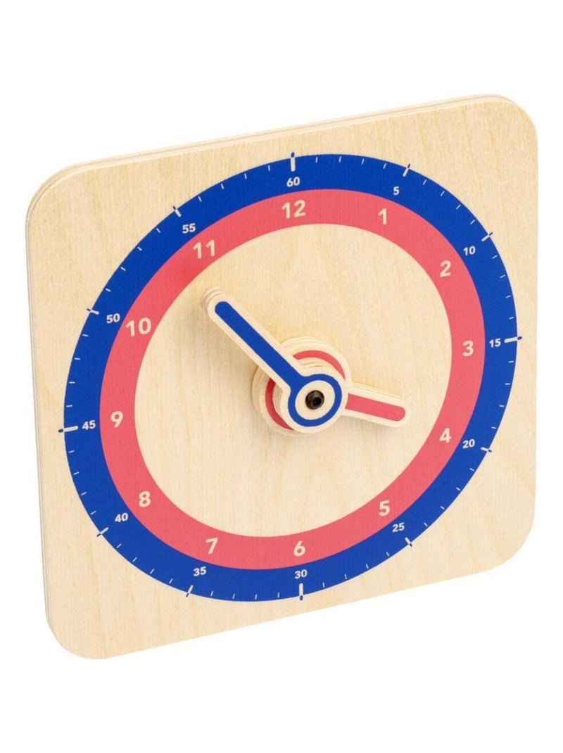 Apprendre Les Mathématiques - horloge 12h  - jeu Montessori N/A - Kiabi