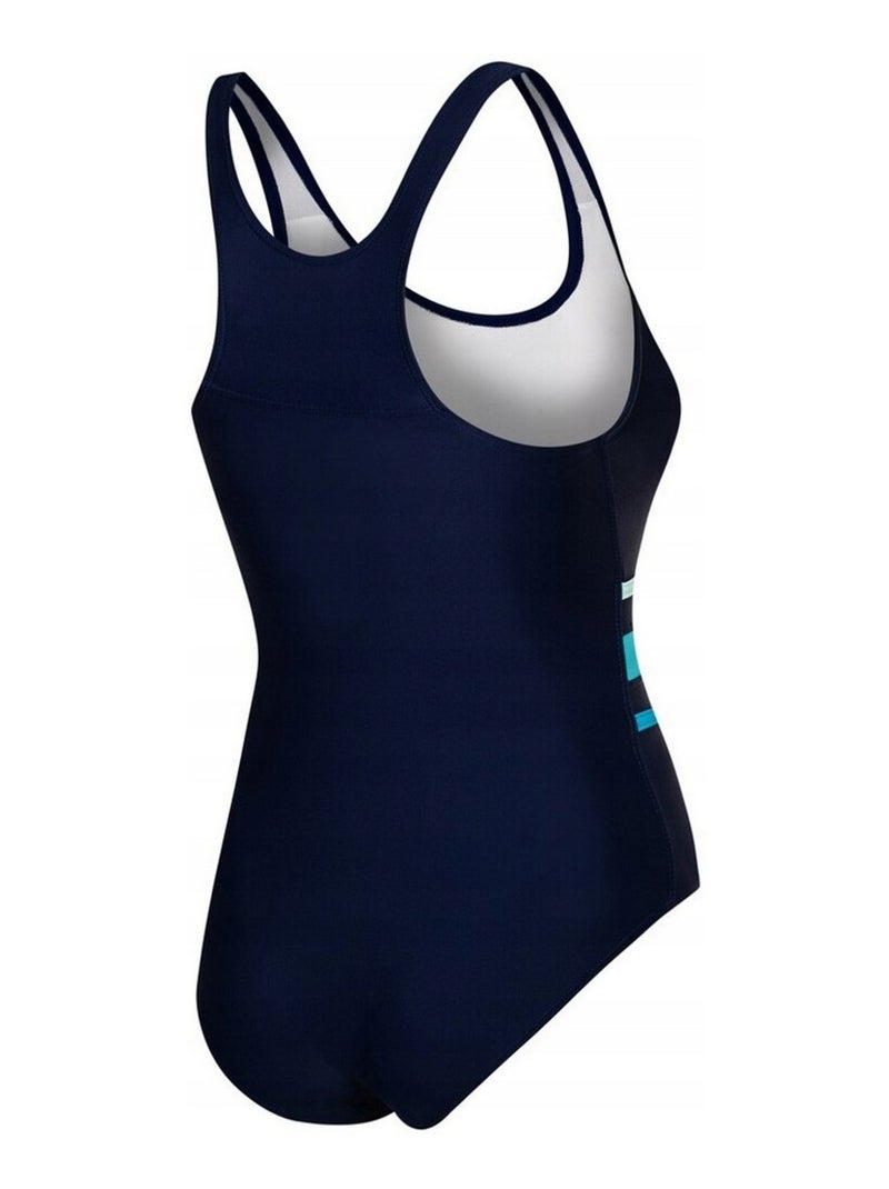 Aqua Speed - Maillot de bain 1 pièce STELLA Bleu marine - Kiabi