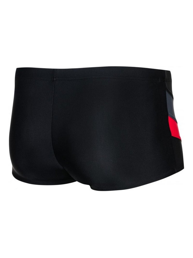 Aqua Speed - Short de bain ARON Noir Rouge - Kiabi