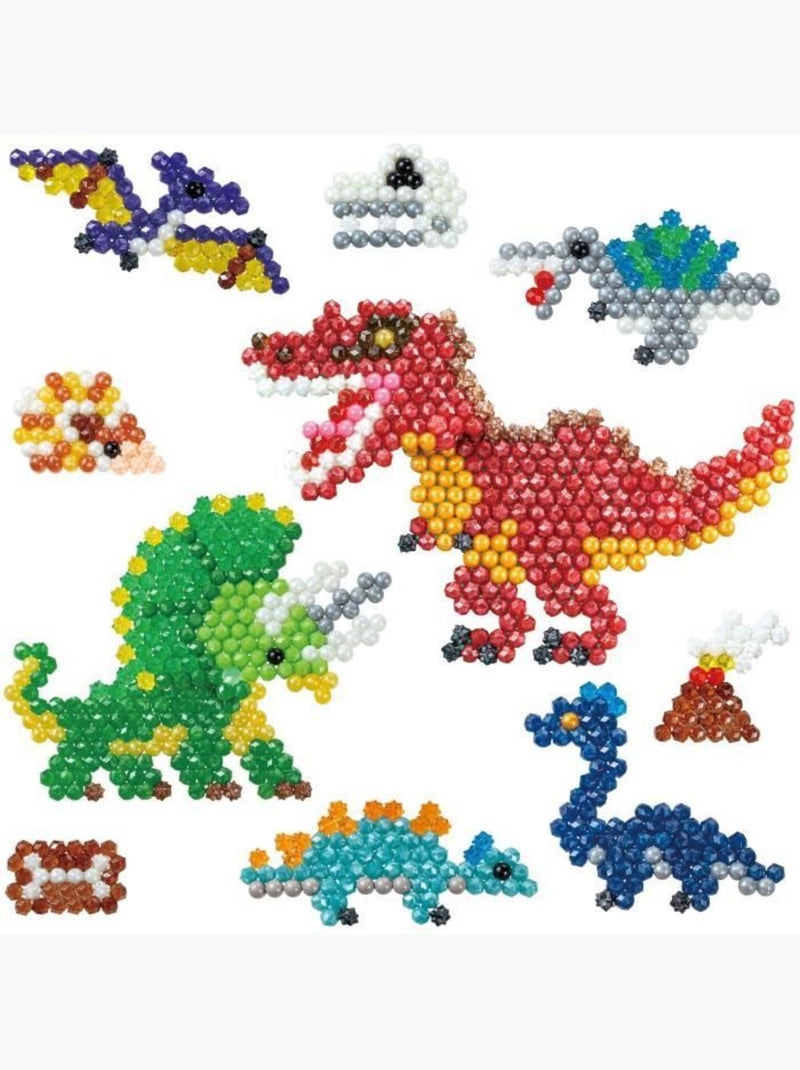 Aquabeads - la terre des dinosaures - perles créatives pour enfants Vert - Kiabi