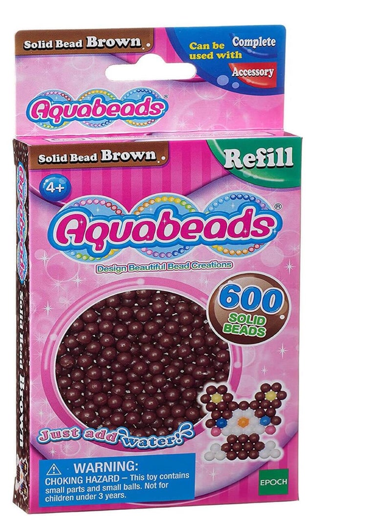 Aquabeads : Recharge de 600 perles marron N/A - Kiabi