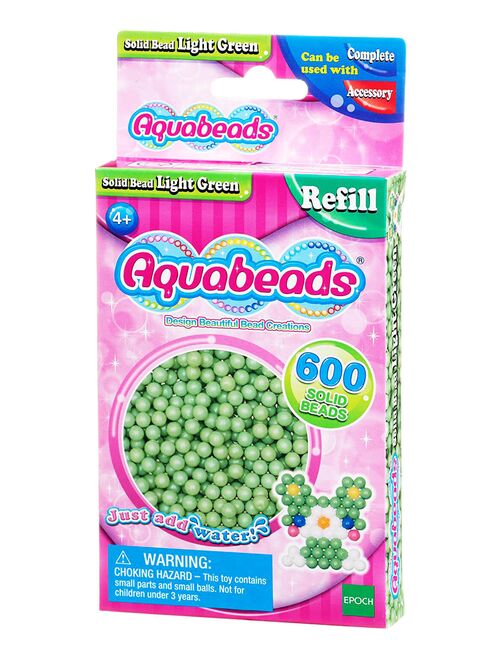 Aquabeads : Recharge de 600 perles vertes claires - Kiabi