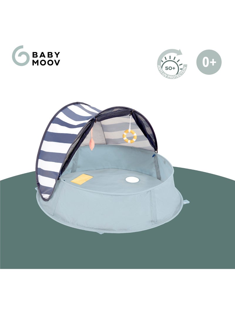 Aquani marinière, aire de jeux anti-uv fps 50+ 3 en 1 'babymoov' Bleu foncé - Kiabi