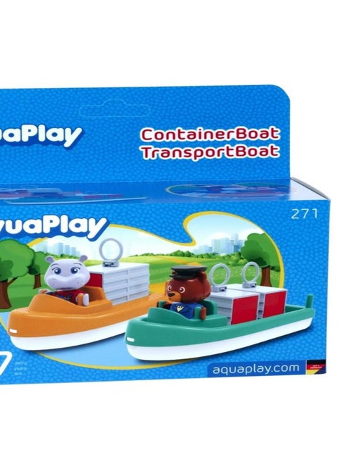 Aquaplay Bateau porte-conteneurs et de transport - Kiabi